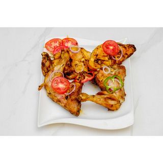 Whole Grilled Chicken With Chips or Potatoes