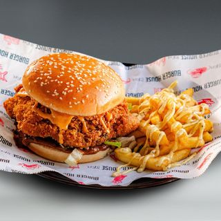 Chicken Curry Burger