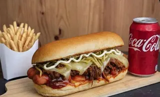 Menu Dog Pernil BBQ
