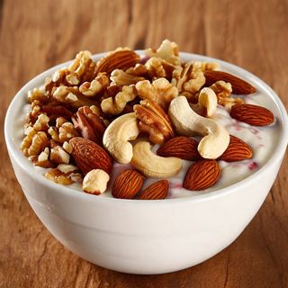 Iogurte Grego com Frutos Secos