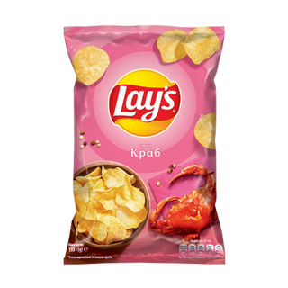 Чіпси Lays Краб 60г