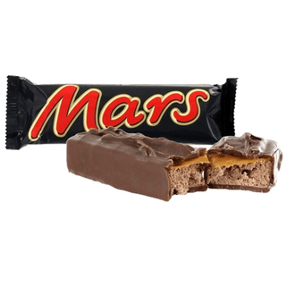Barrita De Chocolate Y Galleta Con Caramelo Mars