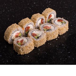 Філадельфія з Копченим лососем в кунжуті