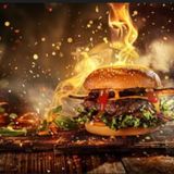 Smash  Flaming Picante Hamburguesa Delicious 