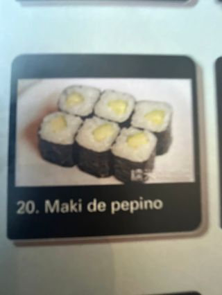 Maki De Pepino (8 Pzs.)