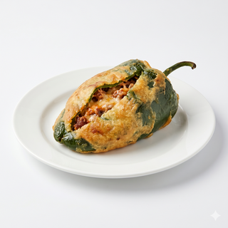 Pimiento poblano relleno