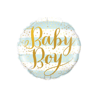 Balon Folie Rotund Baby Boy