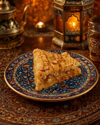 Baklawa orzechowa
