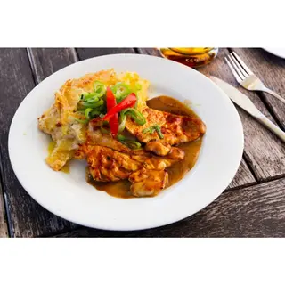 Charsui Chicken with Pancake