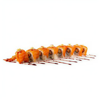 80. Uramaki Rollo Tigre (4 Uds.)