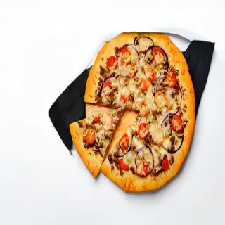 Soya Kheema Pizza