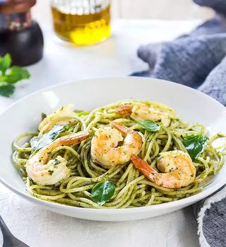 Pasta Pesto Chevrette