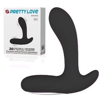 Estimulador Prostático Vibrador Silicona Recargable Backie
