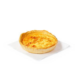 Quiche de queijo e fiambre