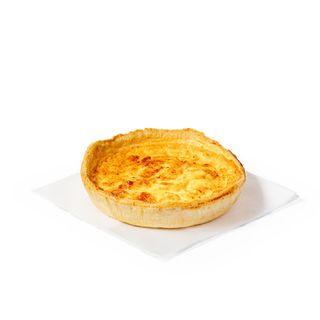 Quiche de queijo e fiambre