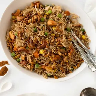 Rice Cashew Nuts and Chicken