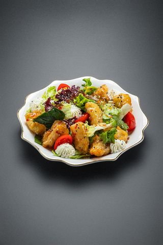 Салат С Хрустящими Баклажанами (350г)