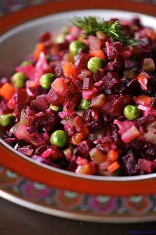 Салат "Винегрет новогодний"