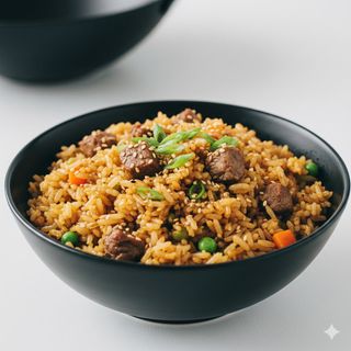 Arroz Frito Con Ternera