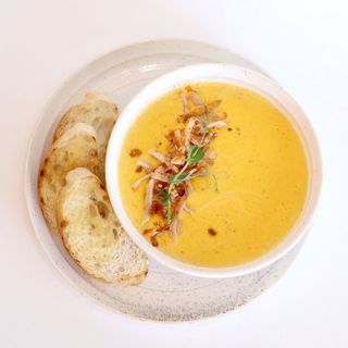 Сырный суп-пюре 