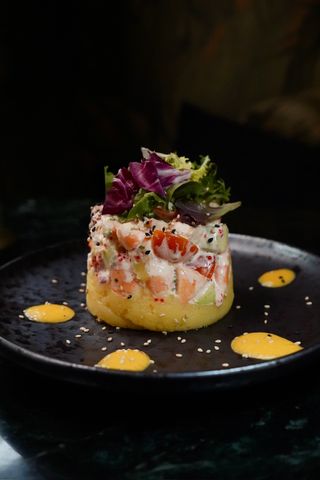 Causa de langostino