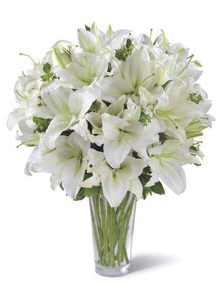 Bouquet 3 gigli bianchi e/o rosa e/o gialli