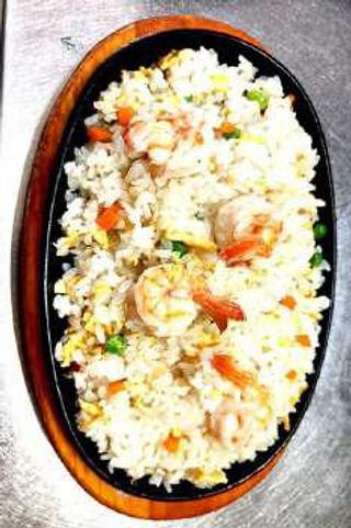 Riso con gamberi