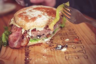 Hambúrguer De "Baca"