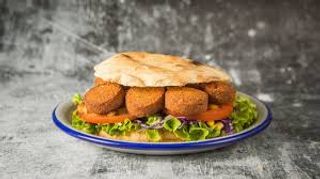 Menù panino falafel