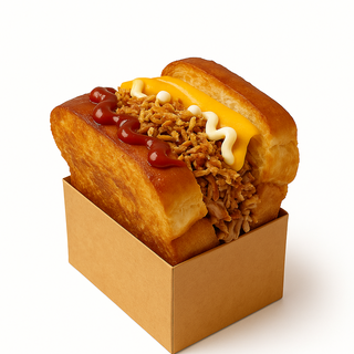 Brioche de pulled pork