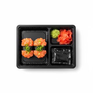 Gunkan spicy salmone