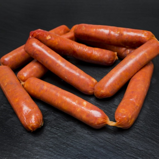 Salchicha fresca Roja Elaboración Propia Bandeja 250 Gr.