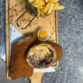 Taco americano carne picada