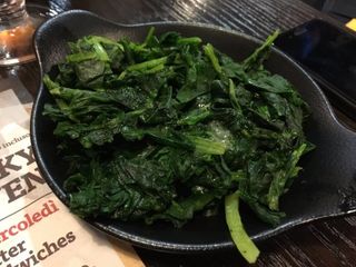 Spinaci burro parmigiano