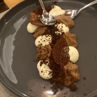 CIOCCOLATO- MASCARPONE E CRUMLBE AL CACAO