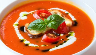Krem z włoskich pomidorów