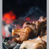 Шашлык из куриной грудки