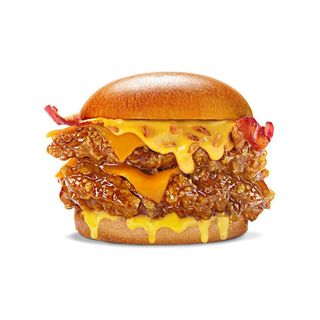 Burger Doble Glaseada de Miel