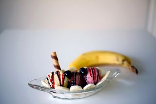 Gelato Banana split