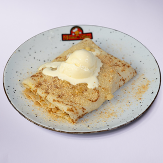 55. Apple Crumble palačinka