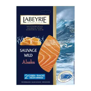 Somon afumat salbatic Labeyrie feliat 75g