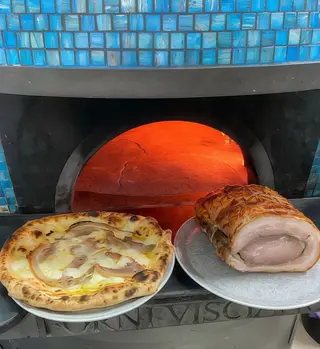 Pizza  Porkettosa (33 Cm.)