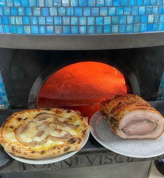 Pizza  Porkettosa (33 Cm.)