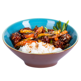 N6 Tori karaage teriyaki