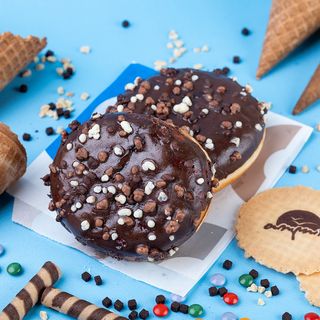 შოკოლადის დონატი