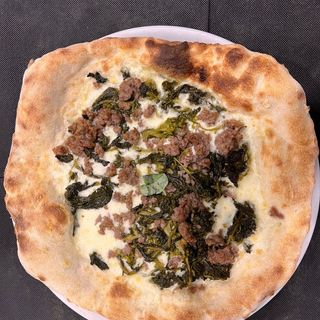 Friarielli e salsiccia