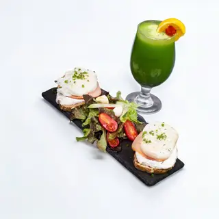 TARTINE OEUF POCHE