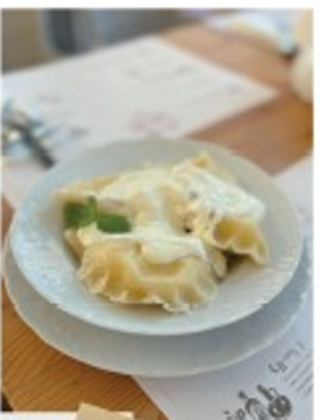 Pierogi z białym serem