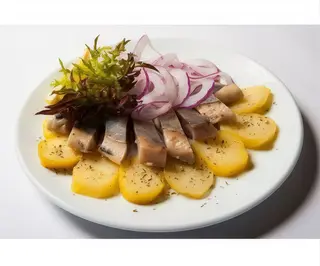 Оселедець з картоплею (350г)