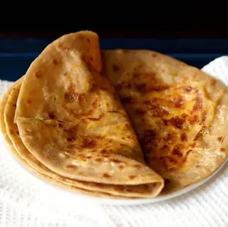 Plain cheese chapati